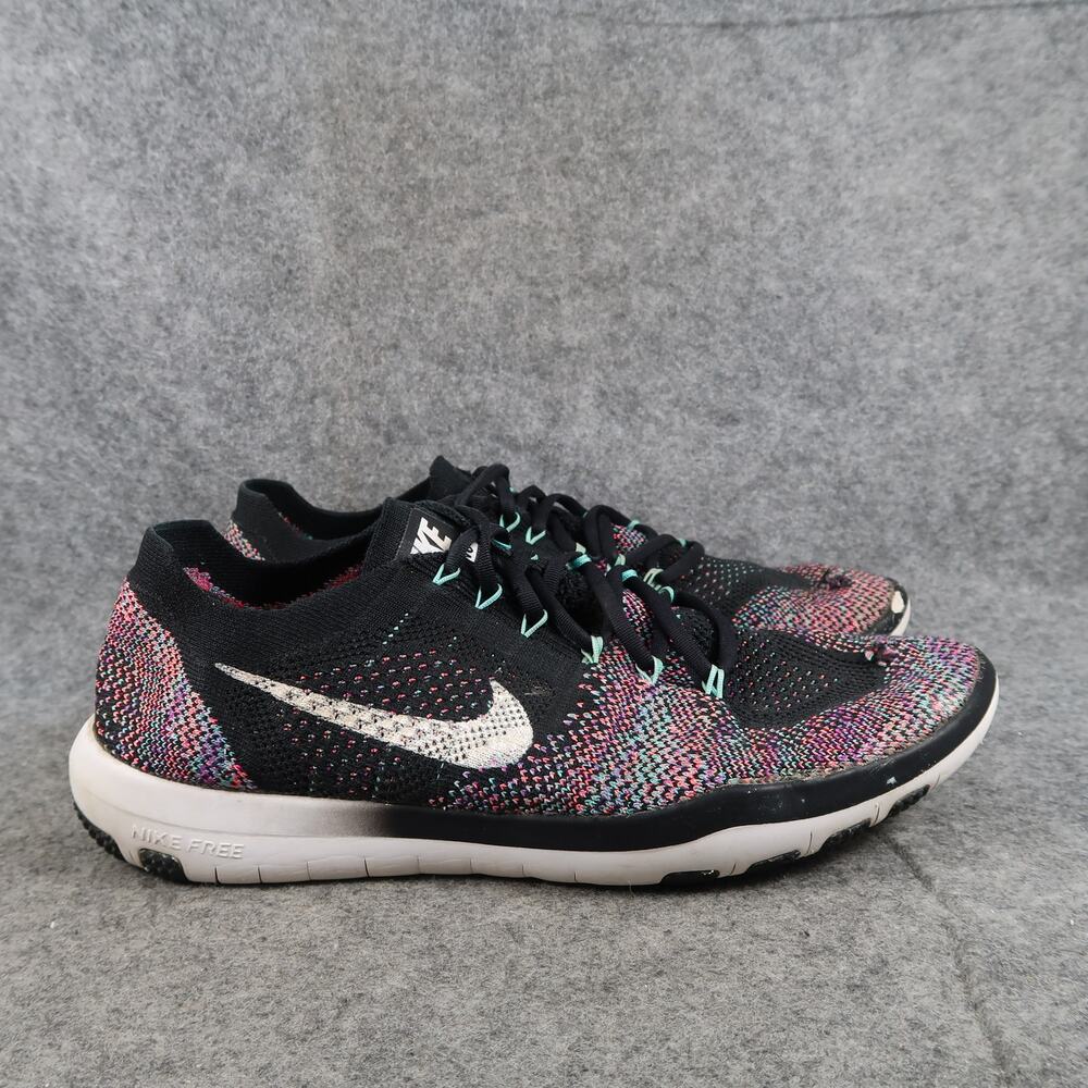Nike Shoes Womens 9 Athletic Trainers Flyknit Free Force Sneakers Active Casual